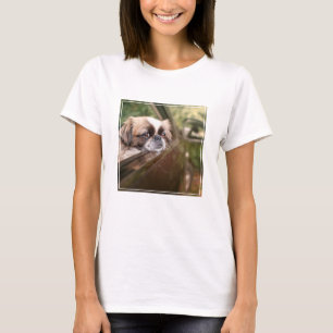 Camiseta Animales de bebé más afectados   Cachorro pekingés