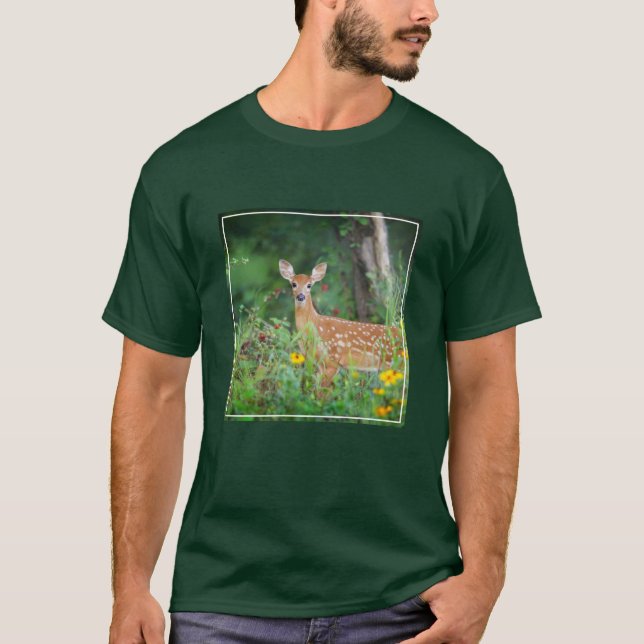 Camiseta Animales de bebé más afectados | Cerveza blanca en (Anverso)