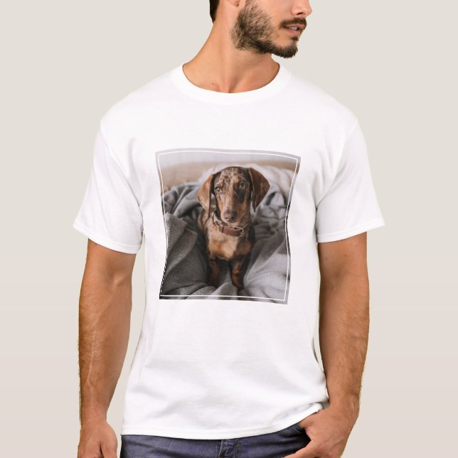 Camiseta Animales de bebé más afectados | Chocolate Dachshu (Anverso)