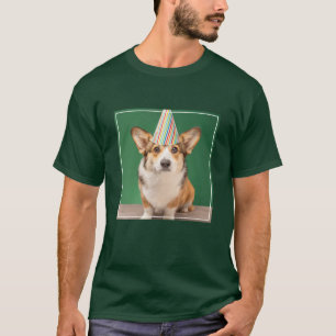 Camiseta Animales de bebé más afectados   Corgi Birday Pupp