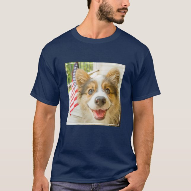 Camiseta Animales de bebé más afectados | Corgi Puppy Patri (Anverso)