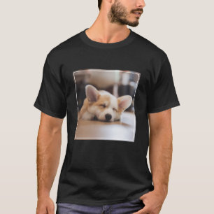 Camiseta Animales de bebé más afectados   Corgi somnoliento