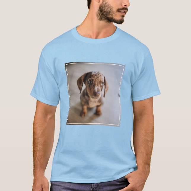 Camiseta Animales de bebé más afectados | Dachshund Puppy (Anverso)