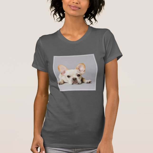 Camiseta Animales de bebé más afectados | El Bulldog francé (Anverso)