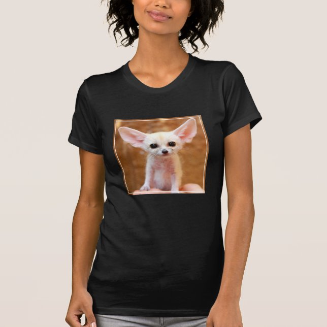 Camiseta Animales de bebé más afectados | Fennec Fox (Anverso)