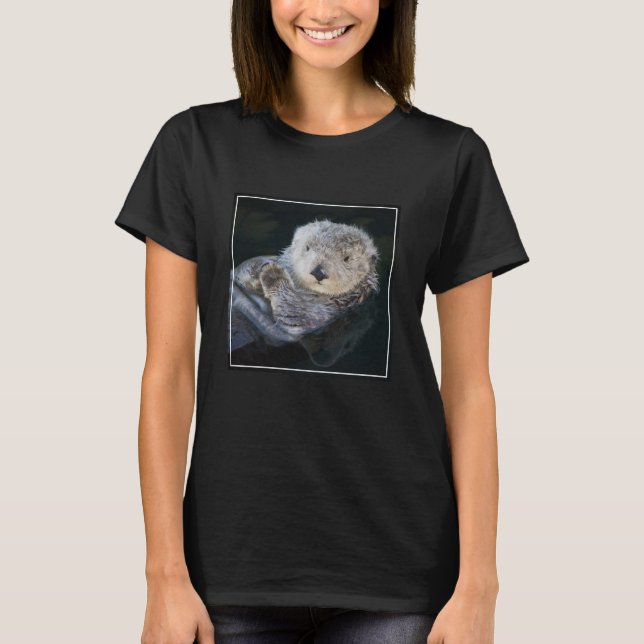 Camiseta Animales de bebé más afectados | Flotación de orug (Anverso)