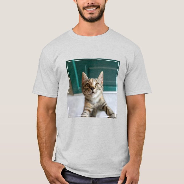 Camiseta Animales de bebé más afectados | Gatita Cuta Tabby (Anverso)
