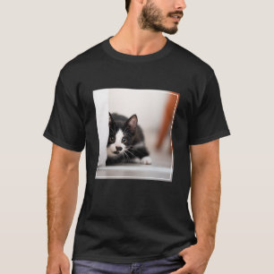 Camiseta Animales de bebé más afectados   Gatito blanco y n