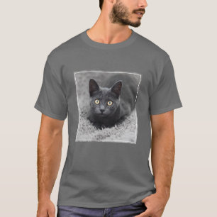 Camiseta Animales de bebé más afectados Gato gris