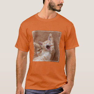 Camiseta Animales de bebé más afectados Ginger Kitten Yaw