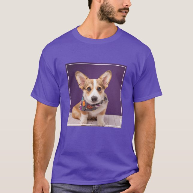 Camiseta Animales de bebé más afectados | Halloween Corgi (Anverso)