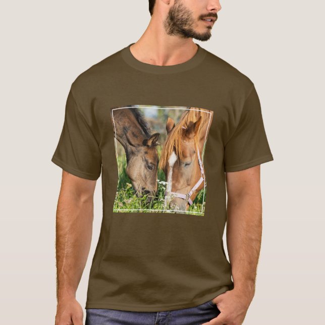 Camiseta Animales de bebé más afectados | Horse Colt (Anverso)