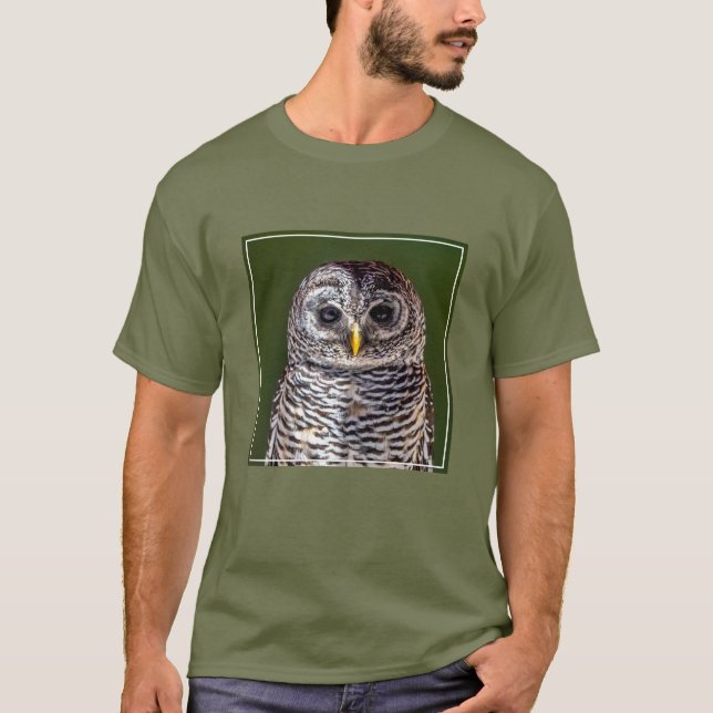 Camiseta Animales de bebé más afectados | Lechuza Tawny (Anverso)