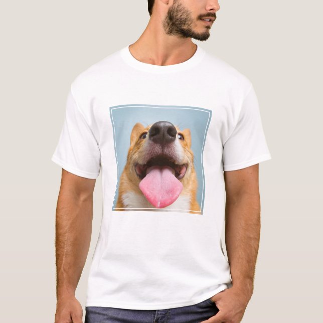 Camiseta Animales de bebé más afectados | Lengua Corgi (Anverso)
