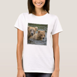 Camiseta Animales de bebé más afectados   Mama Bear y sus C