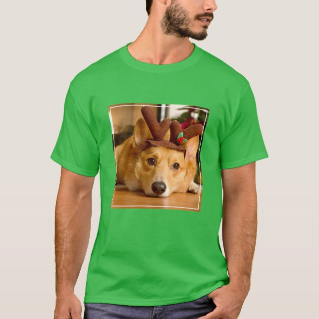 Camiseta Animales de bebé más afectados | Navidades de Corg (Anverso)