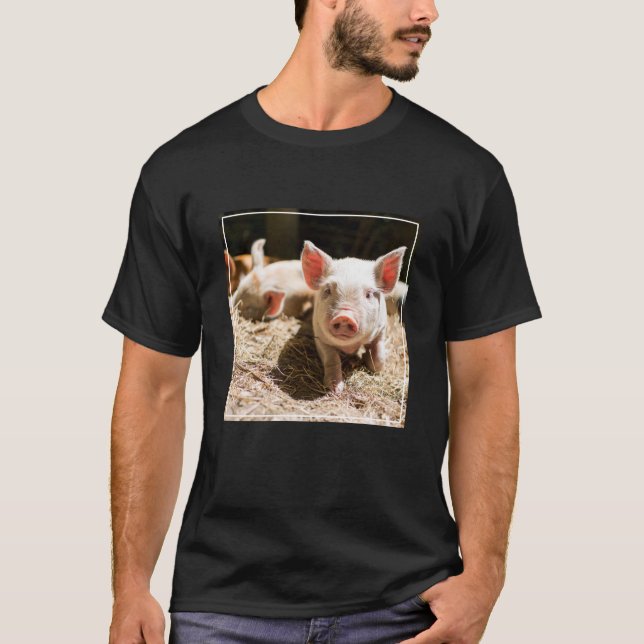 Camiseta Animales de bebé más afectados | Pizarra De Bebé (Anverso)