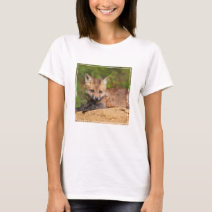 Camiseta Animales de bebé más afectados   Red Fox Pup