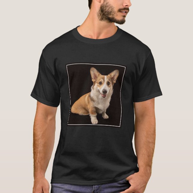 Camiseta Animales de bebé más afectados | Retrato de Corgi  (Anverso)