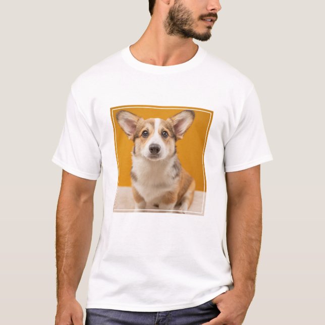 Camiseta Animales de bebé más afectados | Retrato de Corgi  (Anverso)