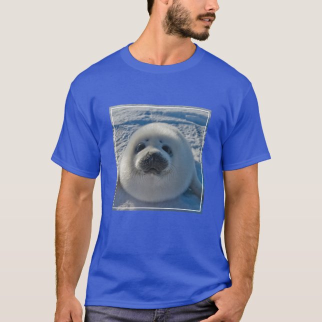 Camiseta Animales de bebé más afectados | Sello de bebé (Anverso)