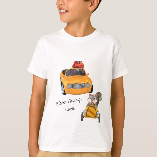 Camiseta Animales de Carreras (Anverso)