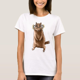 Camiseta Animales De Cite Hippie Glass Chipmunk Nature Love