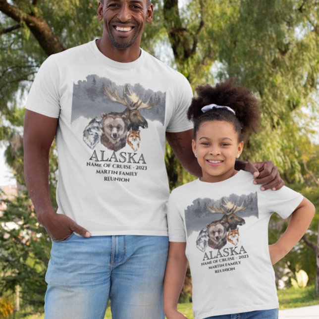 Camiseta Animales de crucero de embarco de Alaska (Subido por el creador)