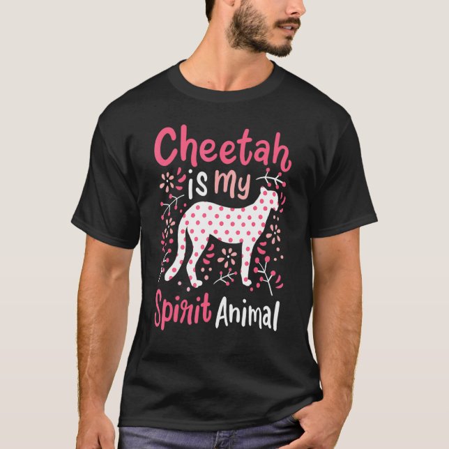 Camiseta Animales de espíritu de chita (Anverso)