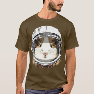 Camiseta Animales de fauna silvestre del astronauta de cerd