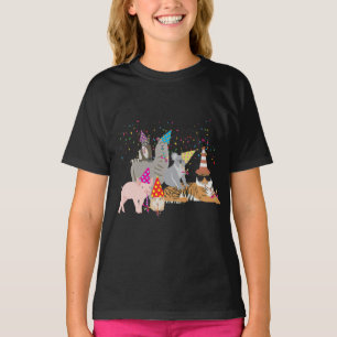 Camiseta Animales de fiesta - Animales aburridos que tienen