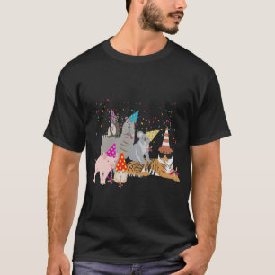 Camiseta Animales de fiesta - Animales aburridos que tienen