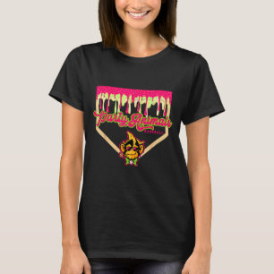 Camiseta Animales de fiesta béisbol plato goteante mono
