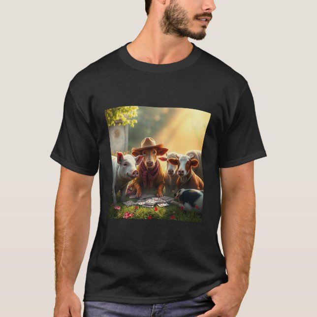 Camiseta Animales de granja (Anverso)