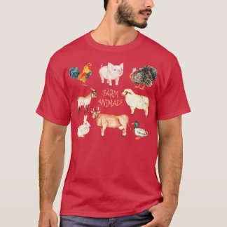 Camiseta Animales de granja