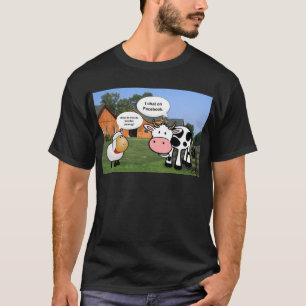 Camiseta Animales de granja lindo personalizado divertido c