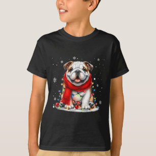 Camiseta Animales de granja Pug Navidades de perro conjunto