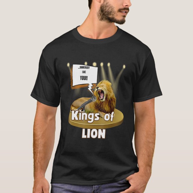 Camiseta Animales de karaoke cantan reyes de LEÓN (Anverso)
