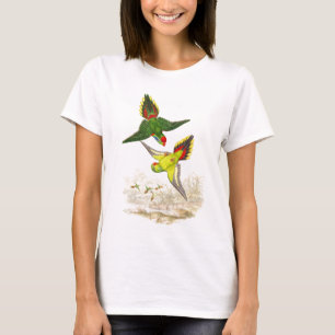 Camiseta Animales de la fauna de los pájaros del loro de