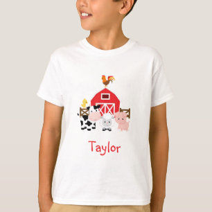Camiseta Animales de la granja Niños de la Bahía / Famili