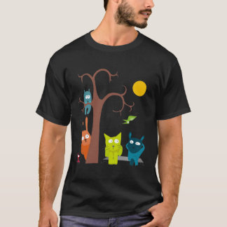 Camiseta Animales de la noche