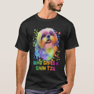 Camiseta Animales de los Mascotas de los perros chiítas tuz