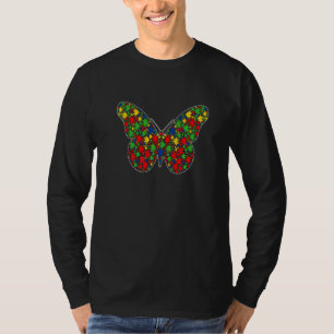 Camiseta Animales de mariposa rompe pedazos conciencia de a