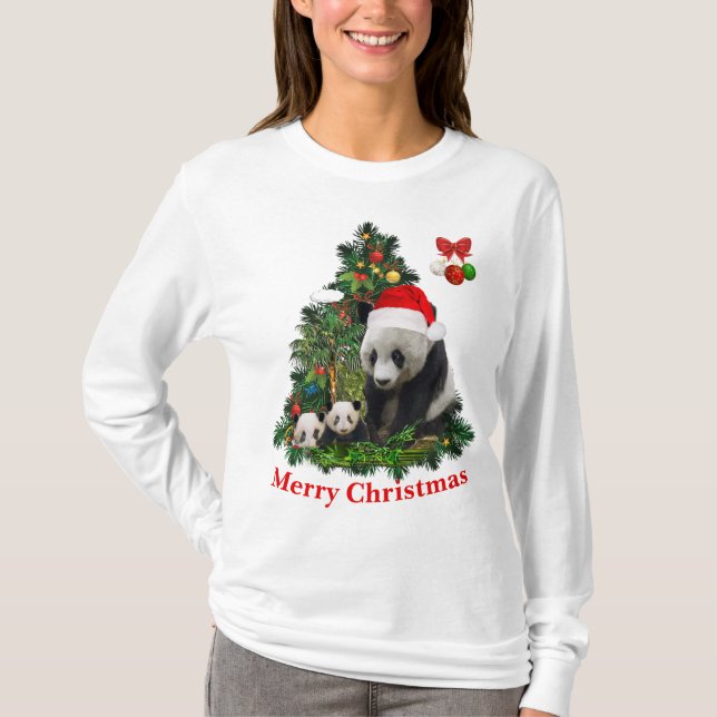 Camiseta animales de Navidad (Anverso)