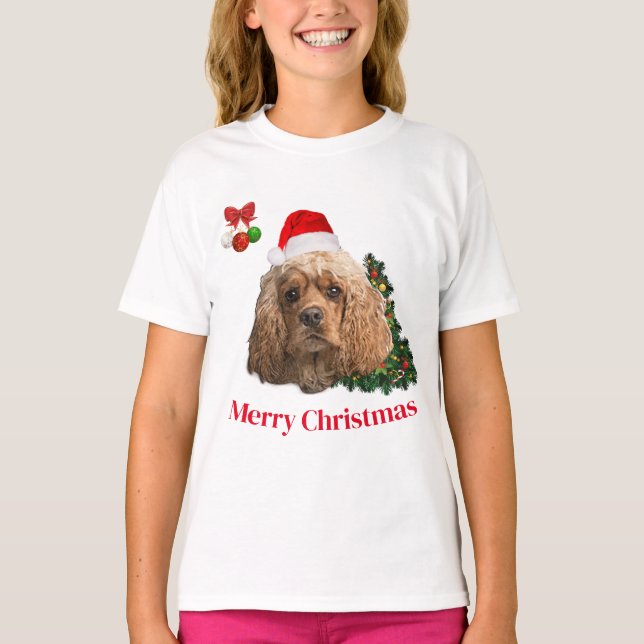Camiseta animales de Navidad (Anverso)