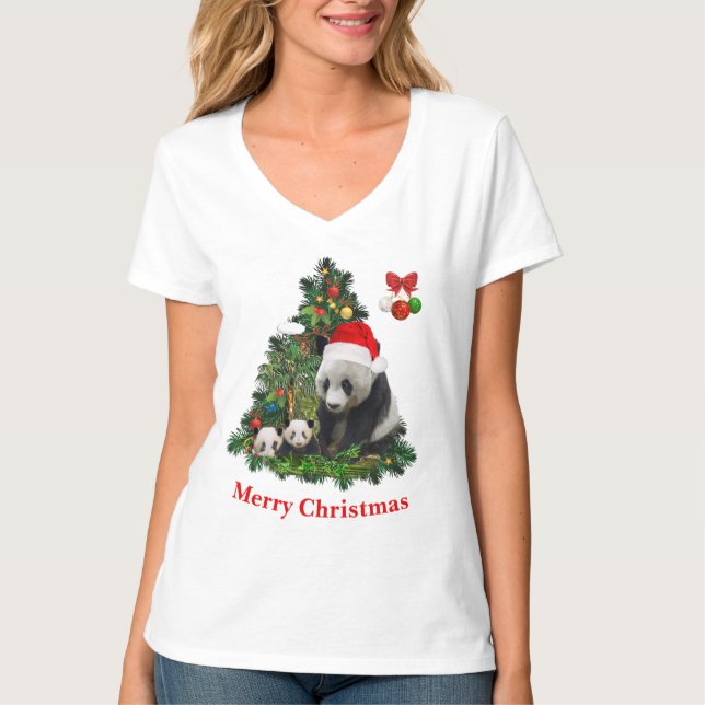 Camiseta animales de Navidad (Anverso)