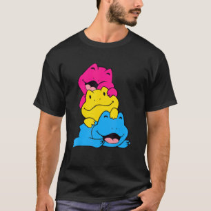 Camiseta Animales De Rana Lgbtq Gay Bandera Pansexual