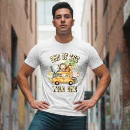 Camiseta Animales de safari de cumpleaños del papá de los c