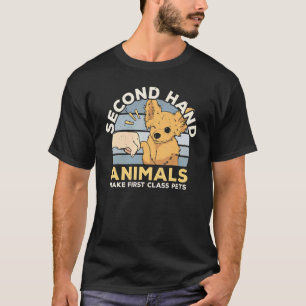 Camiseta Animales de segunda mano hacen Mascotas de primera