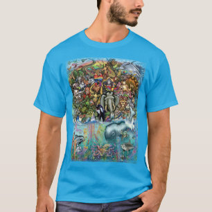 Camiseta Animales de tierra y mar